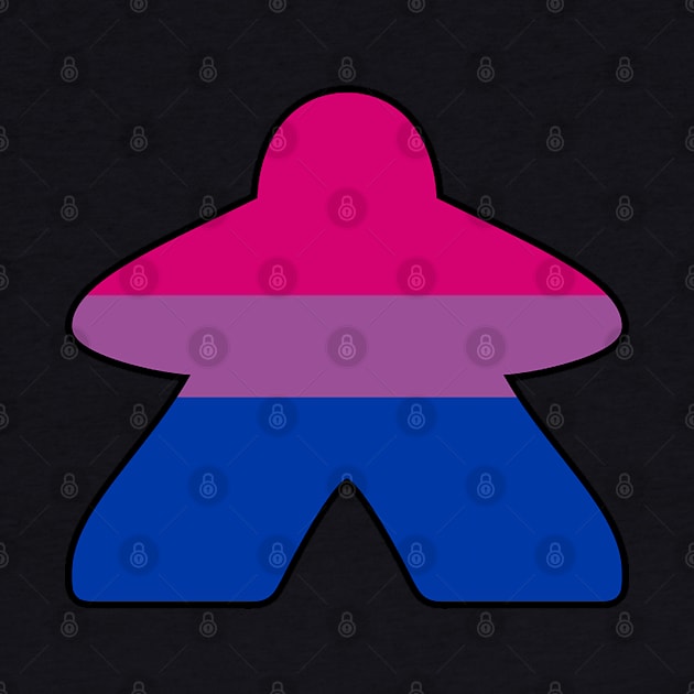 Bisexual Meeple by Button Witch